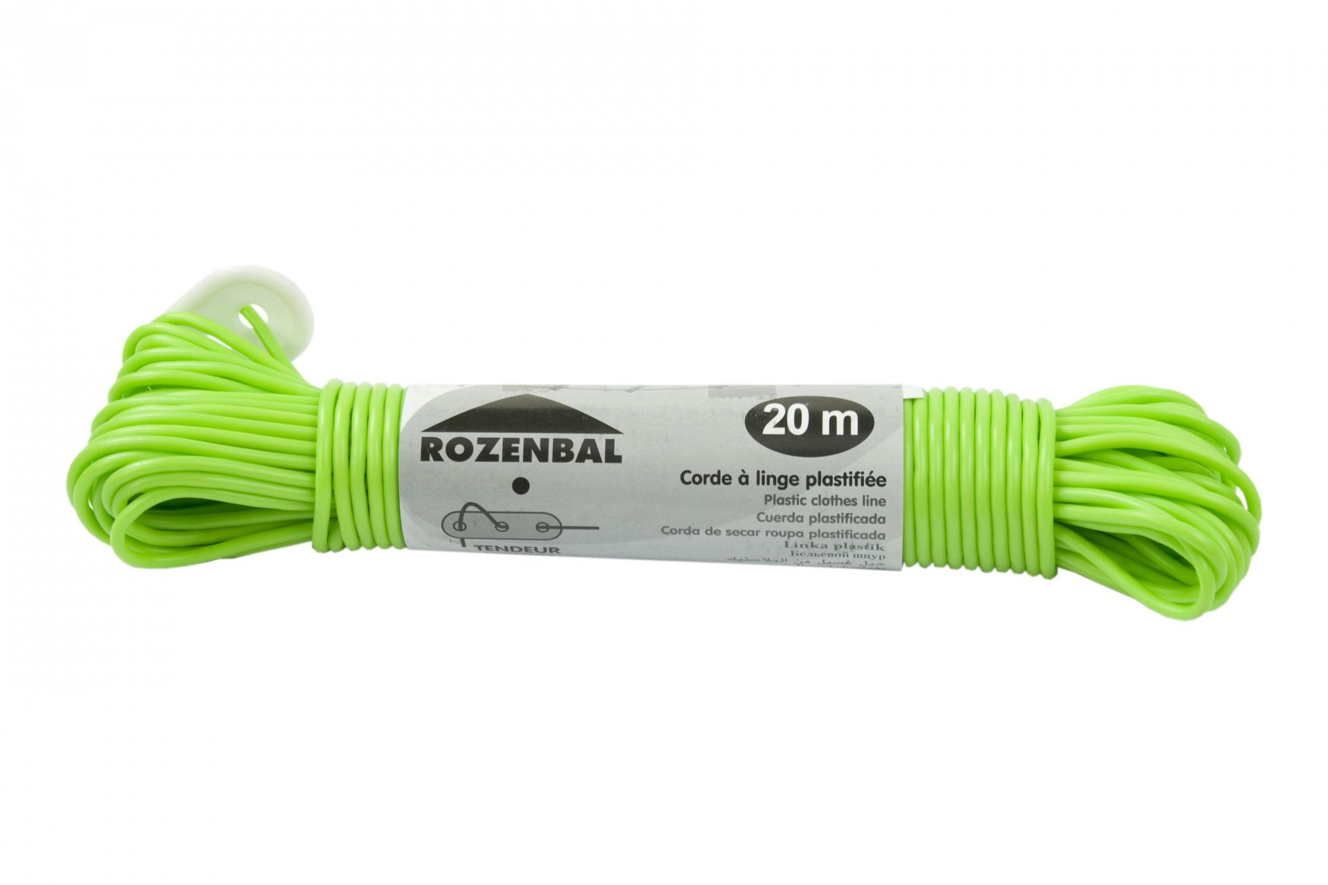 20 pinces à linge plastique bi-matière - Rozenbal